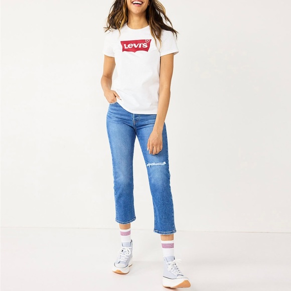 Levi’s High Rise Wedgie Straight Jeans - Picture 5 of 6